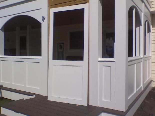 A recent custom built deck job in the Ocean City, NJ area